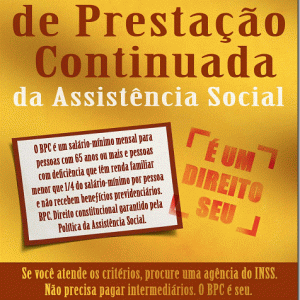 Benefício de Prestação Continuada BPC (1)