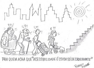 PRA QUEM ACHA QUE “ACESSIBILIDADE É COISA SÓ DE CADEIRANTE”