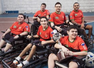 TIME CARIOCA DE FUTEBOOL EM CADEIRA DE RODAS É CAMPEÃO DA LIBERTADORES