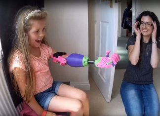 ESTA MENINA GANHOU UM PRESENTE TÃO ESPECIAL QUE ELA JAMAIS VAI ESQUECER