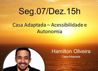 AMANHÃ É O NOSSO DIA NO CONGRESSO DE ACESSIBILIDADE!! – O QUE PASSARÁ ONLINE NO DIA 7 DE DEZEMBRO PALESTRA ACESSIBILIDADE E AUTONOMIA