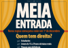 MEIA-ENTRADA TERÁ NOVAS REGRAS A PARTIR DE DEZEMBRO