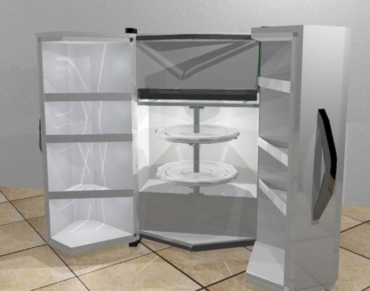 REFRIGERADOR DOMÉSTICO UNIVERSAL ADAPTADO A CADEIRANTES