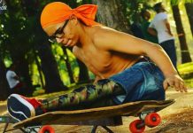 CRISTIAN, O SKATISTA, ‘ENCARA’ DEFICIÊNCIA NAS PERNAS COM MANOBRAS