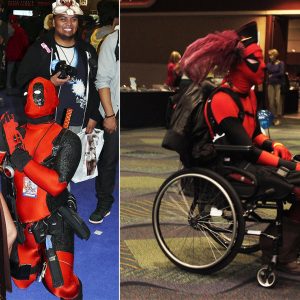 leia-organa-e-Deadpool-cosplay-cadeirante-amigos-cadeirantes