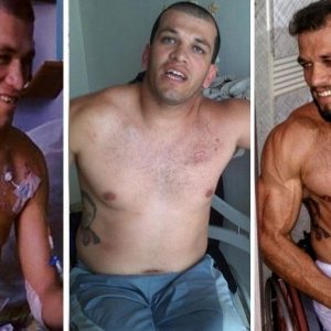 Após sair do hospital, Ulisses chegou a pesar 65 quilos que logo viraram 115