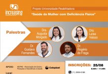 SAÚDE DA MULHER COM DEFICIÊNCIA FÍSICA É TEMA DE PALESTRAS DA UNIVERSIDADE REABILITADORA.