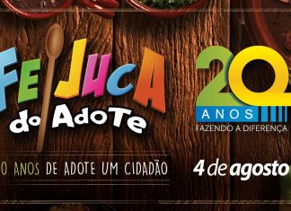 3ª FEIJUCA DO ADOTE – COMEMORAÇÃO DE 20 ANOS DO PROJETO ADOTE UM CIDADÃO – SORTEIO
