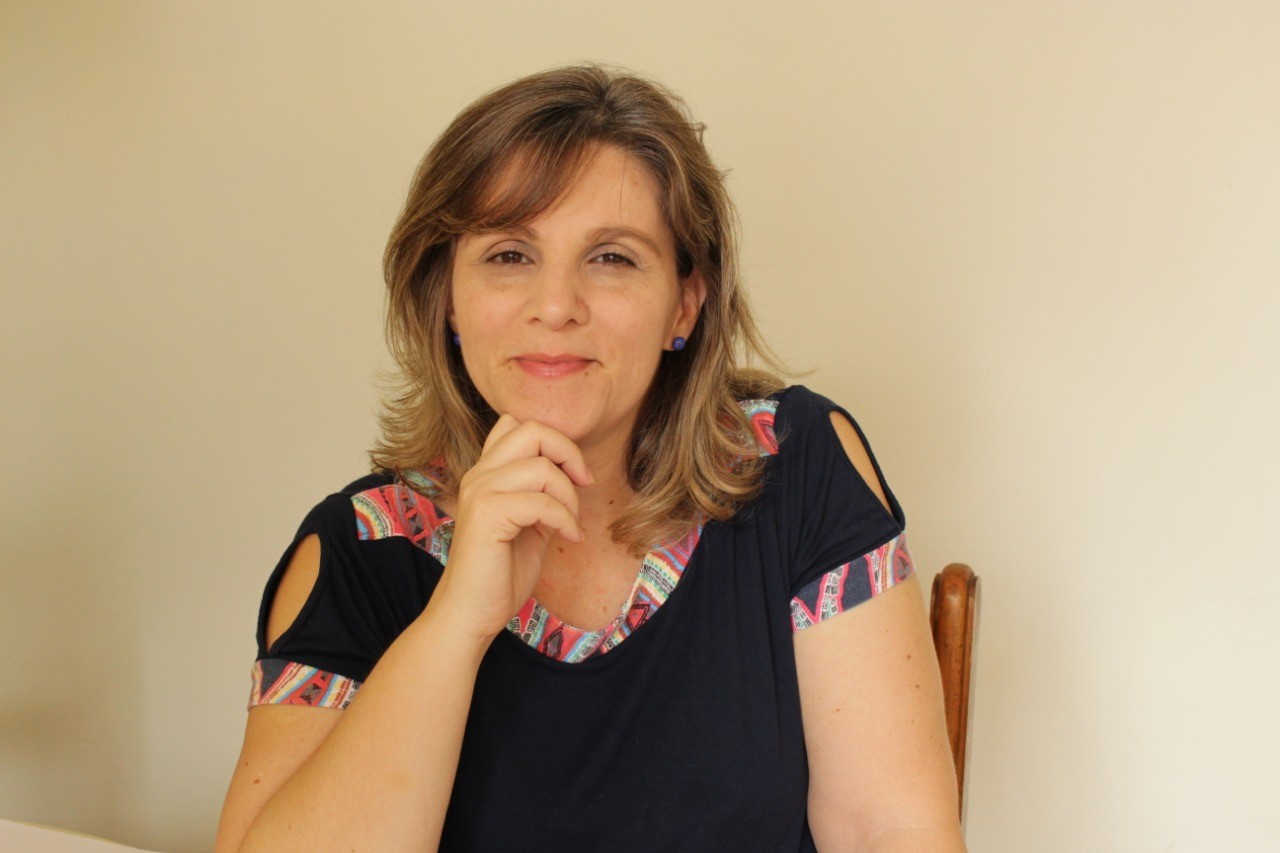 professora sorrindo