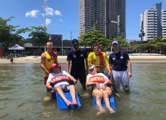 PRAIA ACESSÍVEL TEVE INÍCIO NESTA SEGUNDA, 13, EM BALNEÁRIO CAMBORIÚ – SC