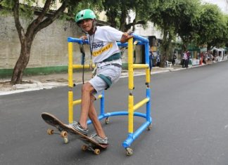 NO PARÁ, PROFESSOR APRESENTA PROTÓTIPO DE SKATE ADAPTADO PARA PESSOAS COM DEFICIÊNCIA
