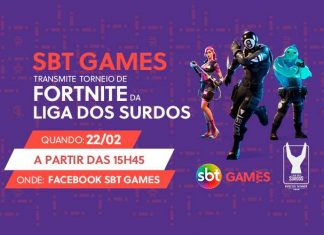 SBT GAMES TRANSMITIRÁ PRIMEIRO CAMPEONATO DE FORTNITE DA LIGA DOS SURDOS – LIBRAS ON-LINE