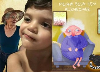 NETO COM AUTISMO E BISAVÓ COM ALZHEIMER SE DIVERTEM JUNTOS E VIRAM LIVRO