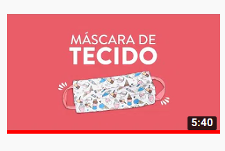 ARTESÃ ENSINA A FAZER MÁSCARA CASEIRA QUE AJUDA NA PROTEÇÃO DO NOVO CORONAVÍRUS