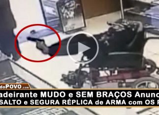 CADEIRANTE MUDO E O ASSALTO A “PÉ” ARMADO, O QUE VEMOS AQUI? CAPACITISMO