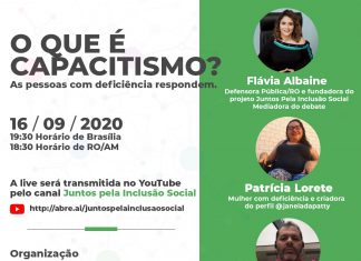 PROJETO JUNTOS PELA INCLUSÃO SOCIAL PROMOVE EVENTOS ON-LINE EM COMEMORAÇÃO AO SETEMBRO VERDE