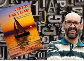 EMÍLIO FIGUEIRA, ESCRITOR COM PARALISIA CEREBRAL, LANÇA LIVRO ”VENTOS NAS VELAS”
