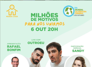 DIA MUNDIAL DA PARALISIA CEREBRAL É COMEMORADO COM SHOW DE SANDY NO INSTITUTO NOSSA CASA